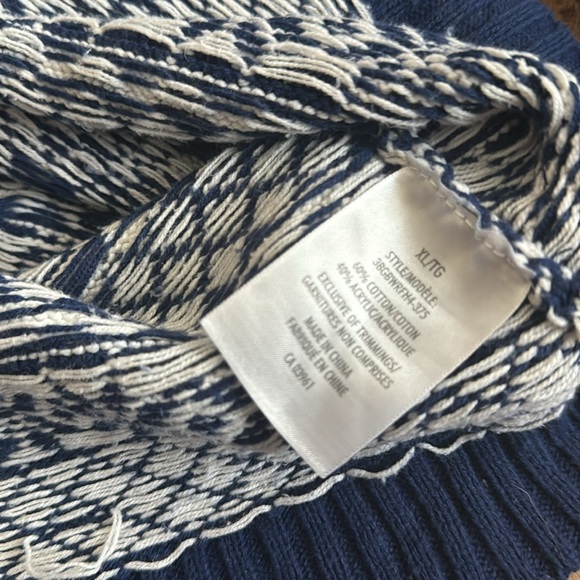 Wind River Fair Isle 1/4 zip sweater - Picture 2 of 2